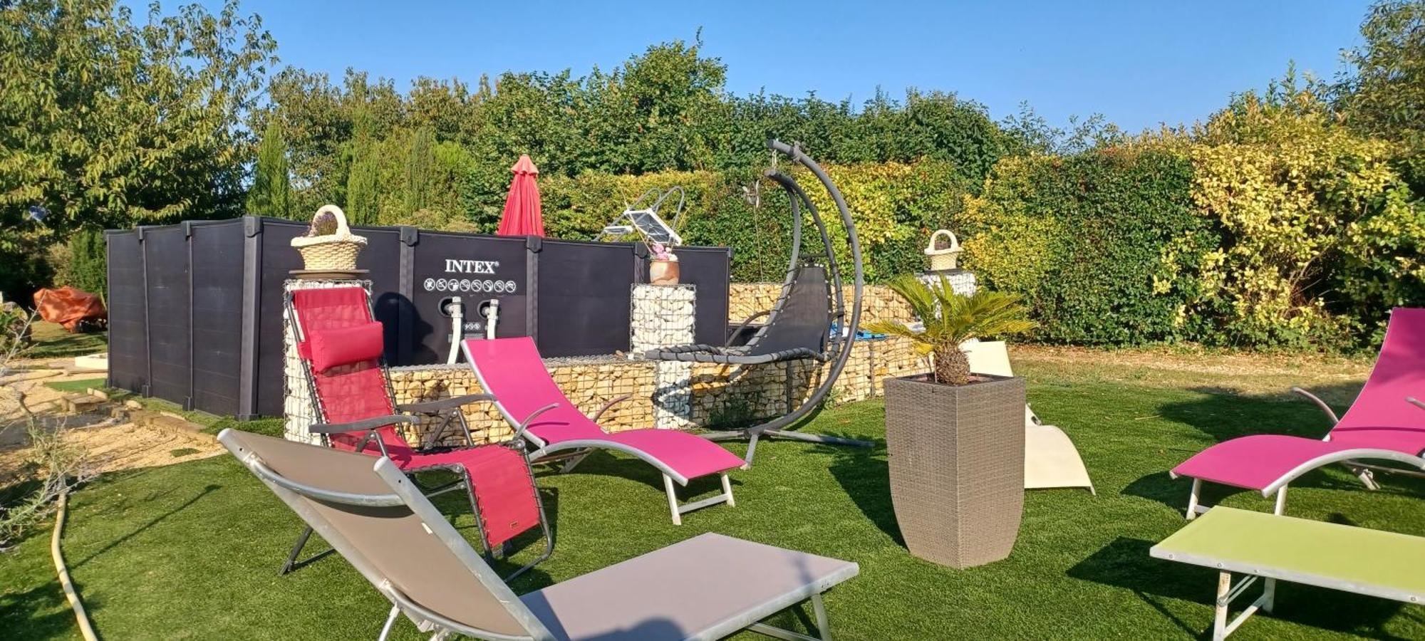 LES ORCHIDEES Ch Hôtes B&B 14 personnes Jaunay-Clan Extérieur photo